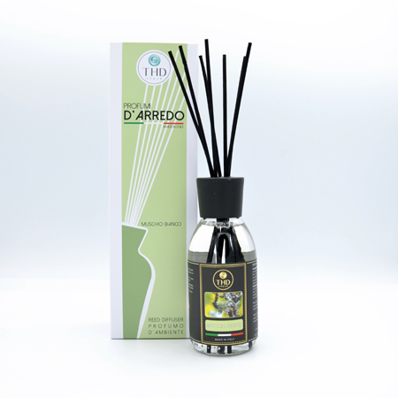 DIFFUSORE 200ML THD MUSCHIO BIANCO 12/48