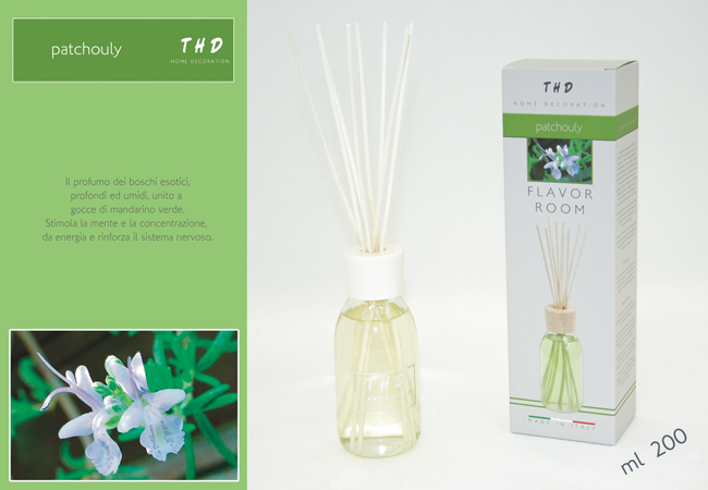 DIFFUSORE 200ML THD PATCHOULY 12/48