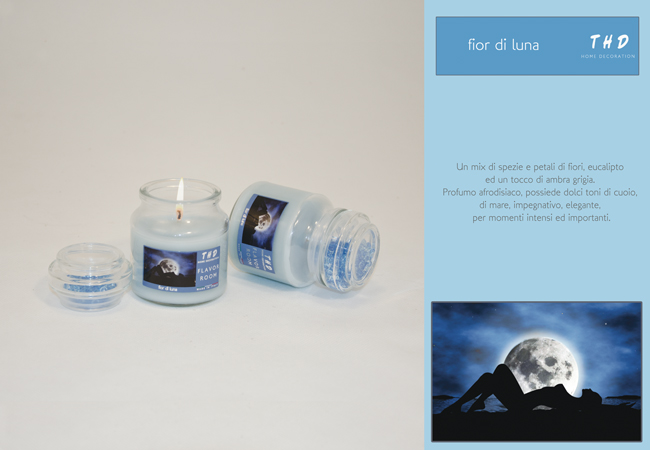 CANDELA PROFUMATA THD 140GR FIOR DI LUNA 12/48