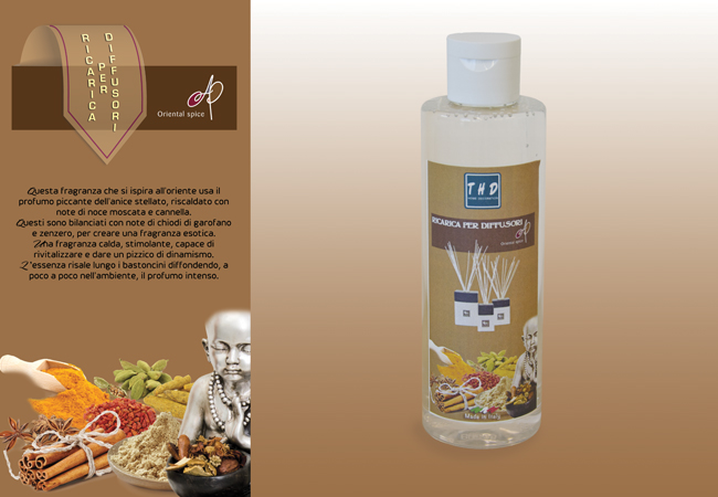 RICARICA PER DIFF. 200ML ARMONIE DI P. ORIENTAL SPICE 6/60