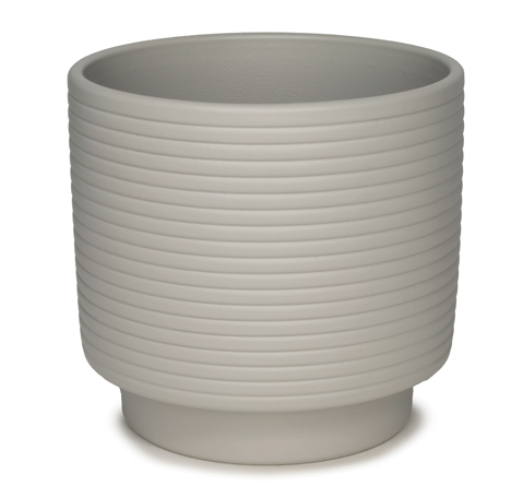 CASPO' PURE CHIC  H17.5 D18.5 GRIGIO CHIARO MATT 4/264